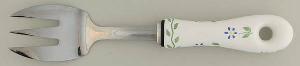 Cloverhill Floral Serving Fork by Pfaltzgraff