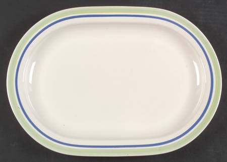 Cloverhill Band 14" Oval Serving Platter