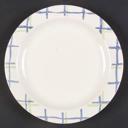 Cloverhill Plaid Salad Plate