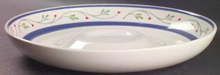 Wyngate Floral Chip Bowl/Plate for Chip & Dip Set
