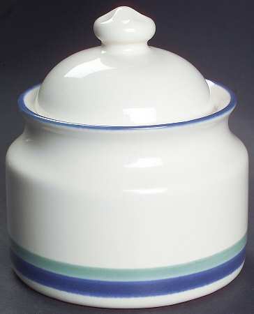 Wyngate Band Sugar Bowl & Lid