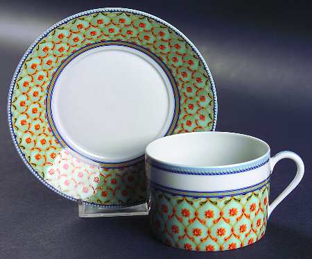 Maharaja Flat Cup & Saucer Set