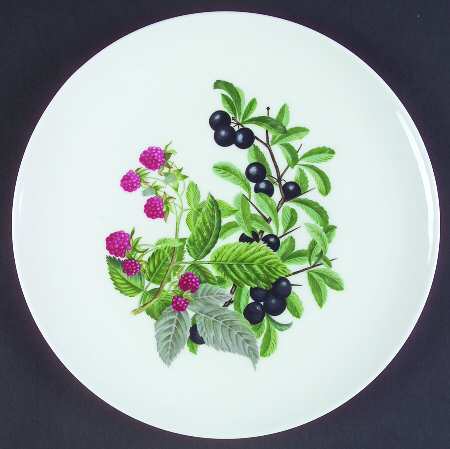 Les Fruits Sauvages by Porcelaine De Paris