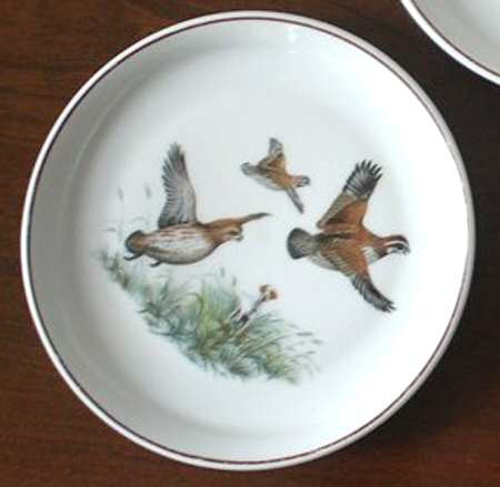 Gibiers Canape Plate