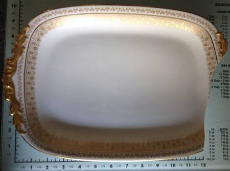 POY124 16" Rectangular Serving Platter