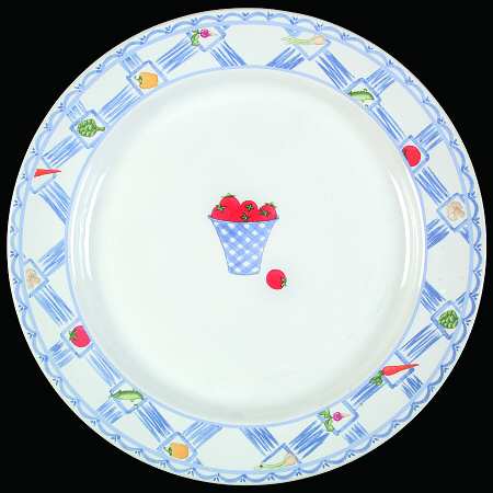 Country Market 12" Chop Plate (Round Platter)