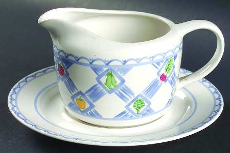 Country Market Gravy Boat & Underplate