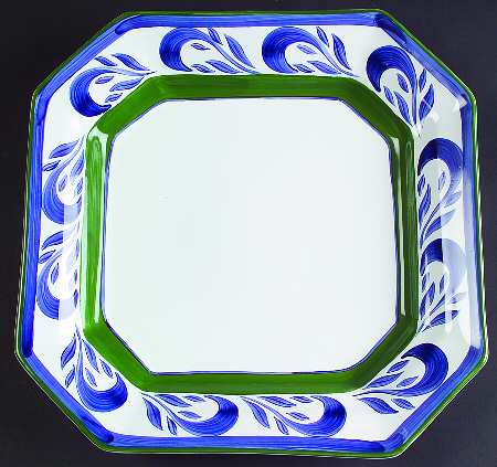 Cascades Square Cake Plate