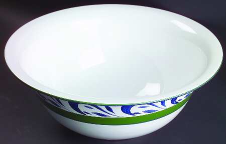 Cascades 13" Large Salad Serving Bowl