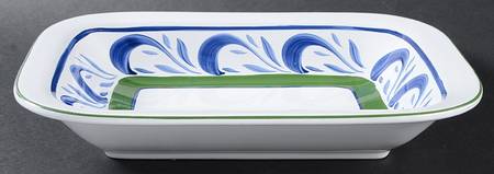 Cascades 11" Rectangular Vegetable Bowl