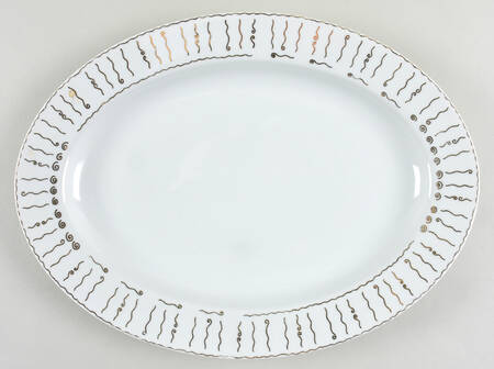 Nile 14" Oval Serving Platter