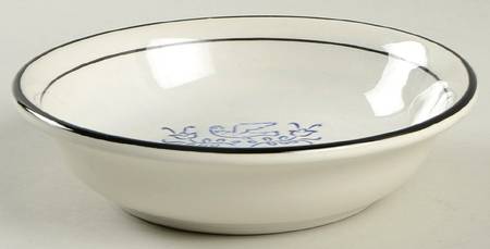 Blue Dowry Coupe Cereal Bowl