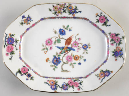 POY135 11" Oval Serving Platter by Jean Pouyat