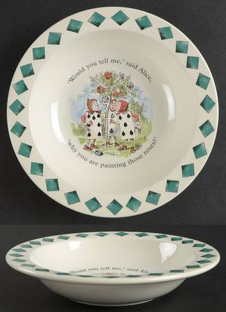 The Mad Hatter's Tea Party Soup/Cereal Bowl