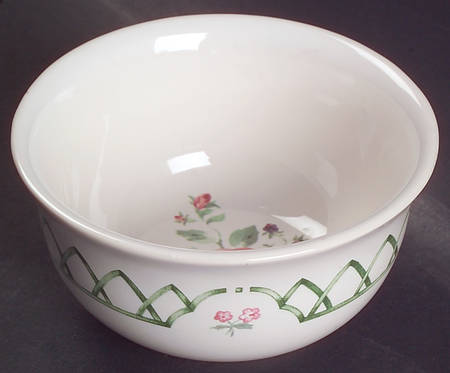 Garden Trellis Dessert Bowl