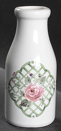 Garden Trellis Milk Bottle