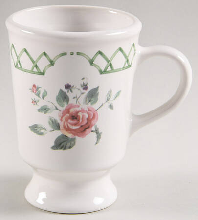 Garden Trellis Pedestal Mug