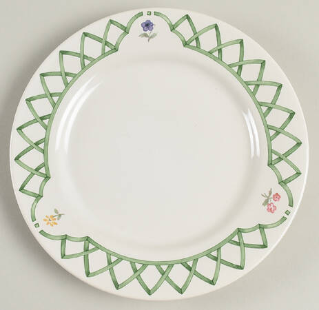 Garden Trellis Underplate for Gravy Boat