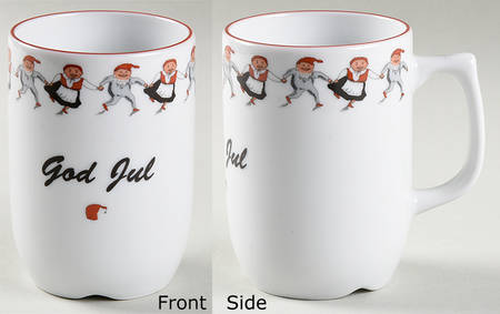 Nisse (Red Trim) Mug