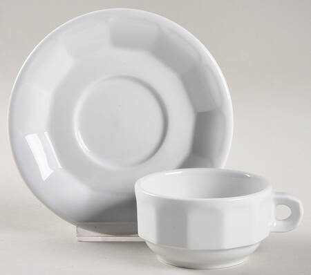 Helios Flat Demitasse Cup & Saucer Set
