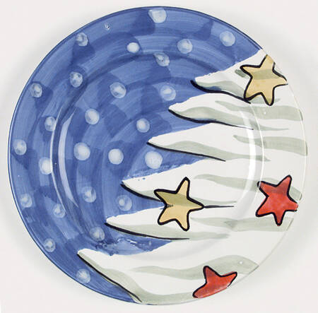 Jolly Holiday Dinner Plate