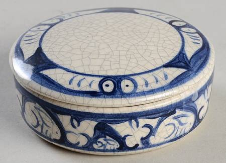 Dedham Rabbit 3" Round Box & Lid