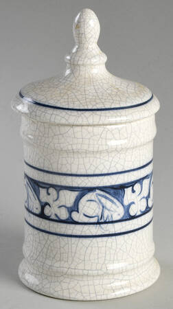 Dedham Rabbit 6" Storage Jar & Lid