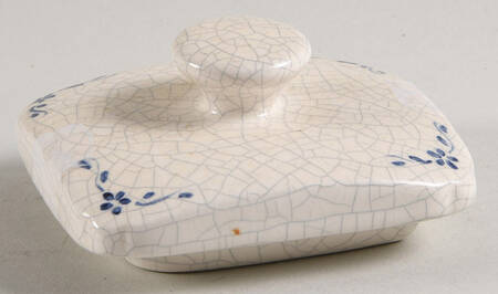 Dedham Rabbit Lid for Sweetener Crock