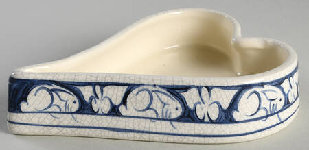 Dedham Rabbit Heart Shape Box No Lid