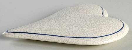 Dedham Rabbit Lid for Heart Shape Box