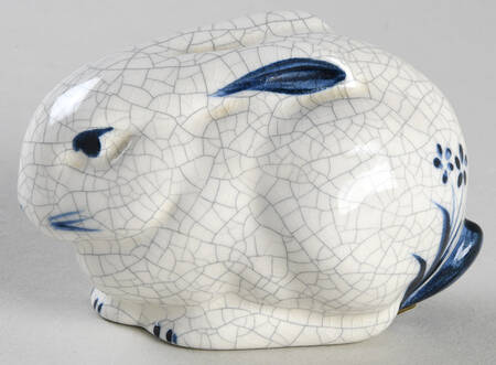 Dedham Rabbit Lying Rabbit Figurine