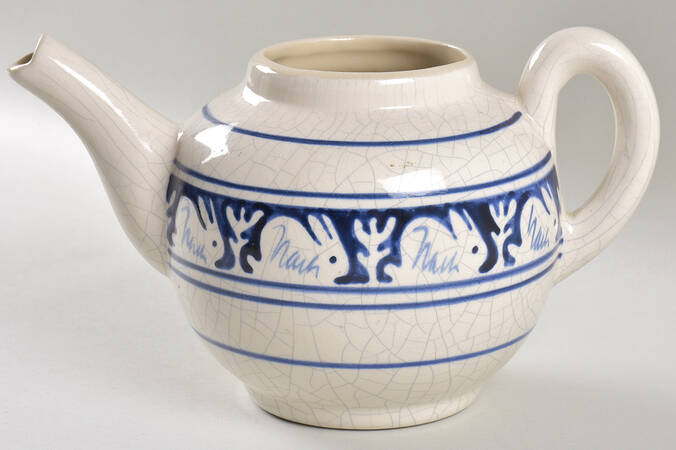 Dedham Rabbit Teapot No Lid