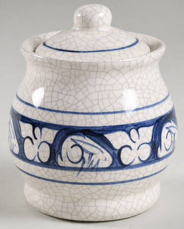 Dedham Rabbit Sugar Bowl & Lid