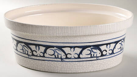 Dedham Rabbit Lid for 2.5 Quart Oval Covered Casserole