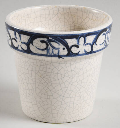 Dedham Rabbit 3" Flower Pot No Underplate