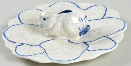 Dedham Rabbit Handled Hors d'Oeuvre Tray