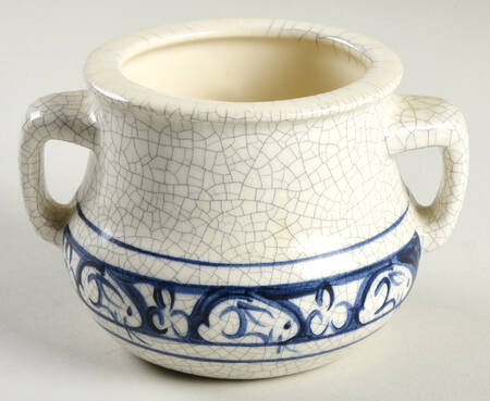 Dedham Rabbit Sugar Bowl No Lid