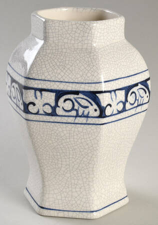 Dedham Rabbit Hexagonal Candy Jar No Lid