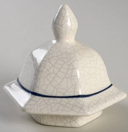 Dedham Rabbit Lid for Hexagonal Candy Jar