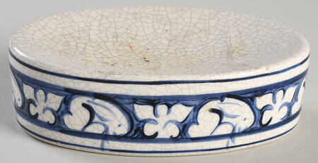 Dedham Rabbit Oval Soap Dish