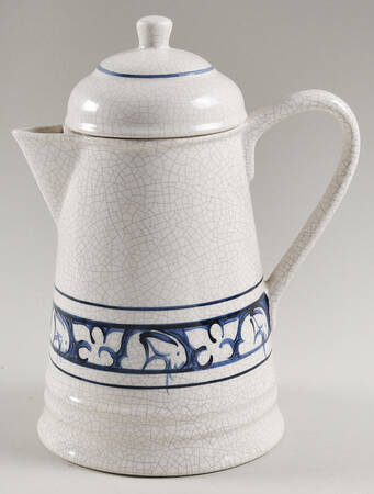 Dedham Rabbit Coffee Pot & Lid