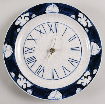 Dedham Rabbit Hanging Wall Clock