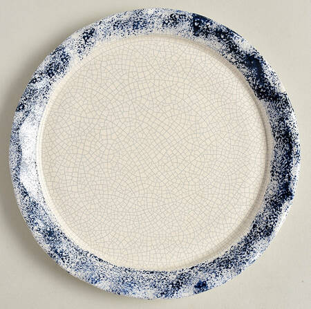 Dedham Rabbit Round Cheese Dish No Lid
