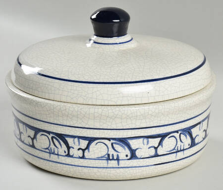 Dedham Rabbit 2 Qt Round Covered Casserole