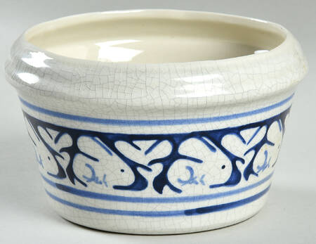 Dedham Rabbit 4" Round Box No Lid