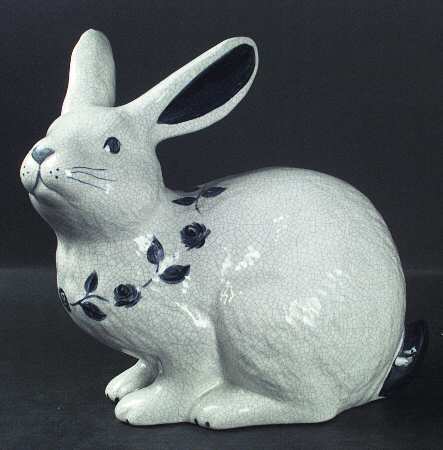 Dedham Rabbit Large Rabbit Figurine by Potting Shed