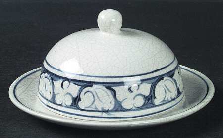 Dedham Rabbit Round Covered Butter