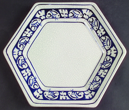 Dedham Rabbit Hexagonal Luncheon Plate