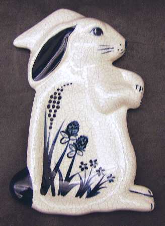 Dedham Rabbit Spoon Stacking Spoon Holder Caddy