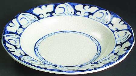 Dedham Rabbit Rim Soup Bowl